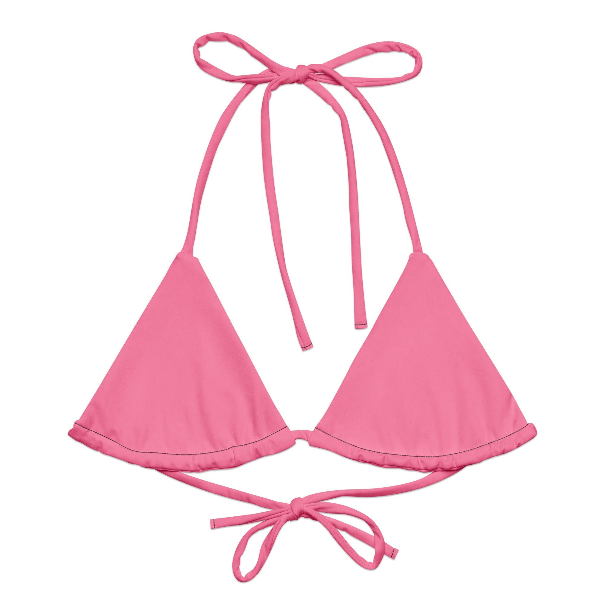 Pink string bikini top - Liana Noah Swim